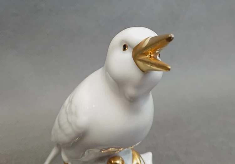 Gerold - Figurka porcelanowego ptaszka