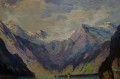 Karl Gross Sattelmair Jezioro Konigssee