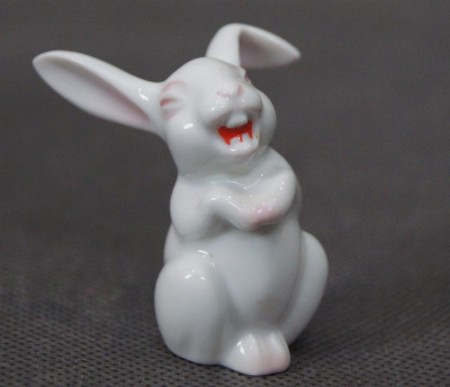 Rosenthal figurka zająca - projekt Max Fritz