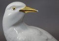 Biała figurka ptaszka - porcelana Neue Tettau