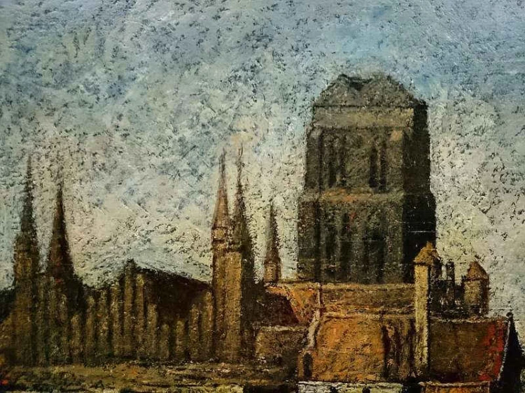Dawny Gdańsk - Danzig na obrazie - Friedrich Schütz - Polecam !!!