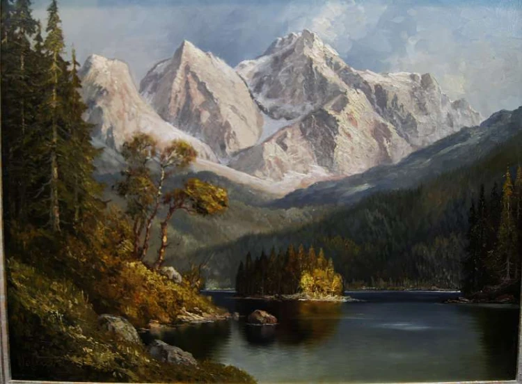 Georg Wegener Góra Zugspitze in Eibsee !!!