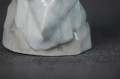 Szlachetna sowa urocza porcelanowa figurka