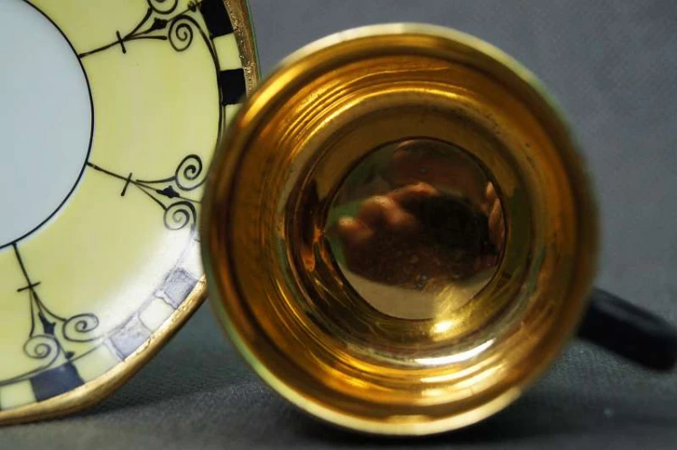 Eduard Eichler Weimar żółto złota piękność espresso