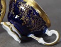 Kobalt złoto - filiżanka i spodek do espresso - porcelana Weimar