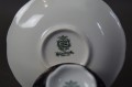 Kobalt złoto - filiżanka i spodek do espresso - porcelana Weimar