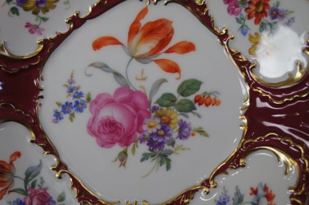 Patera - porcelanowy specjał w bajecznych kolorach Weimar