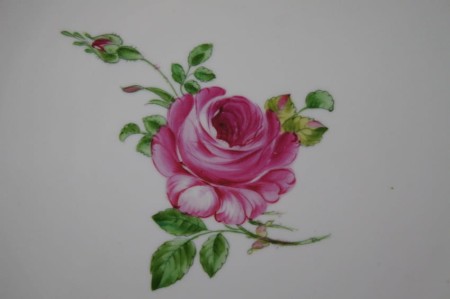 Subtelne cudo - Porcelanowa patera Plaue 1