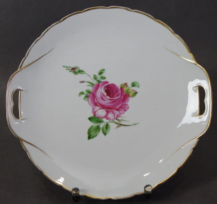 Subtelne cudo - Porcelanowa patera Plaue 1