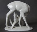 Sarna i koźlątko śliczna figurka - porcelana Rosenthal