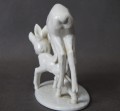 Sarna i koźlątko śliczna figurka - porcelana Rosenthal