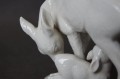 Sarna i koźlątko śliczna figurka - porcelana Rosenthal