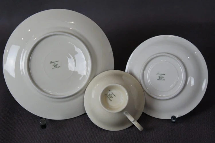 Wykwintna elegancja - porcelanowy zestaw śniadaniowy Tiefenfurt