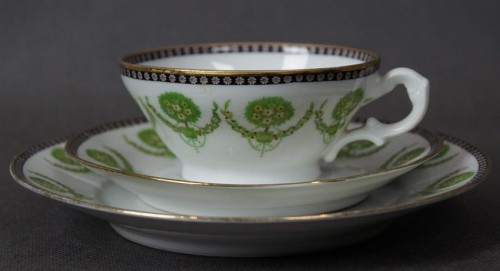 Porcelana Waldershof - Rosenthal wykwintne śniadaniowe trio