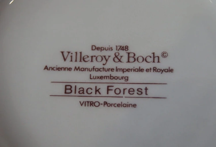 Puzdro Vintage Orchidea lata 80 - Villeroy & Boch