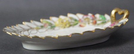 Paterka liść - Pełnoplastyczne kwiaty - porcelana Rosenthal