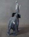 Duża figurka słonia - Porcelanowa piękność Wagner & Apel