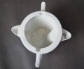 Porcelanowa sosjerka z separatorem tłuszczu - wzór cebulowy UNIKAT