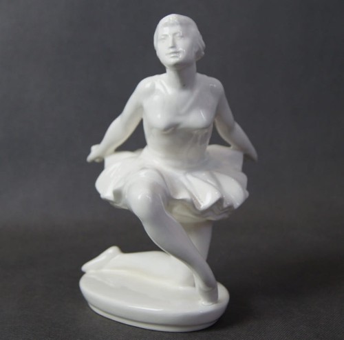 Baletnica figurka lata 60 - ceramika Jihokera Czechosłowacja
