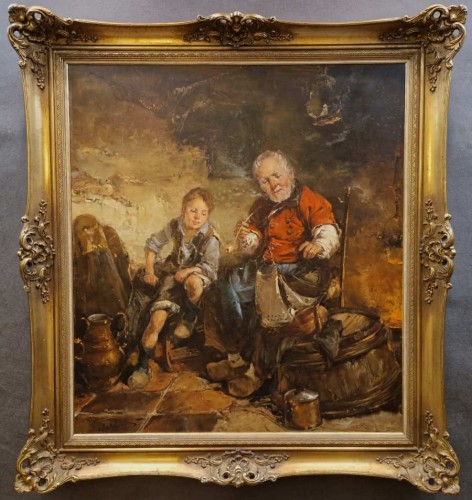 Pogaduchy z dziadziuniem - rozkoszna scena - Gerhard Dickmeis