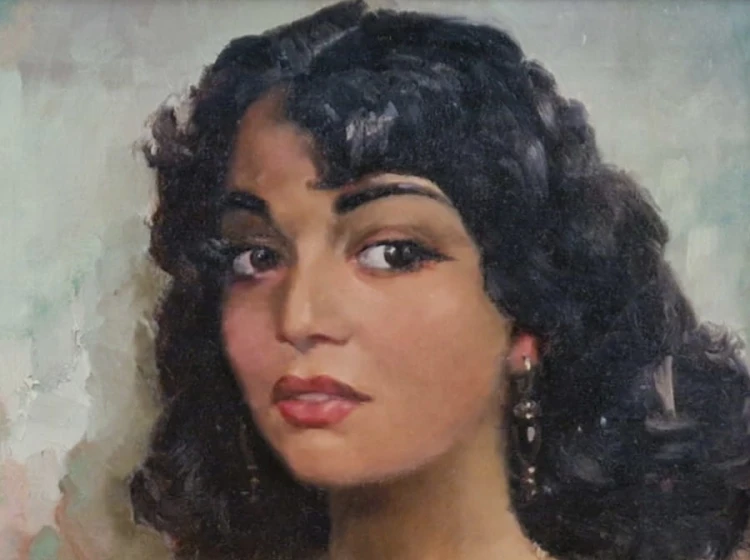 Doris portret kobiety ⭐ Piękna greczynka Doris
