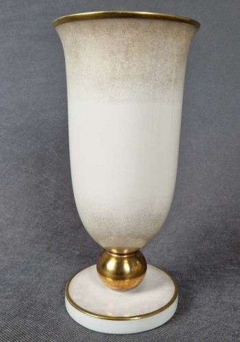 Złocona elegancja wazon - porcelana Rosenthal