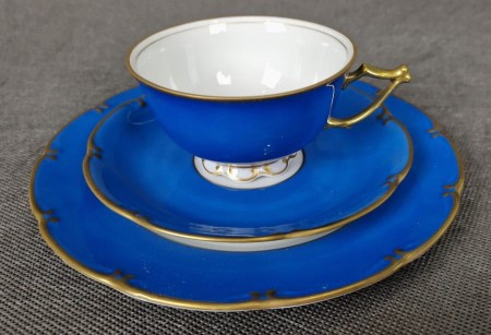 Turkus - Ekskluzywny porcelanowy zestaw - Niemcy Ilmenau