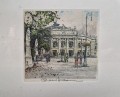 Opera Wiedeńska - Wiedeń - akwaforta Robert Kasimir
