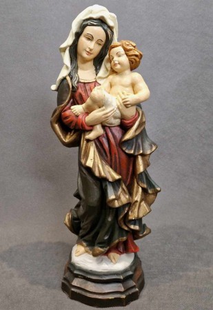 Madonna z dzieciątkiem duża figurka - Odlew z formy