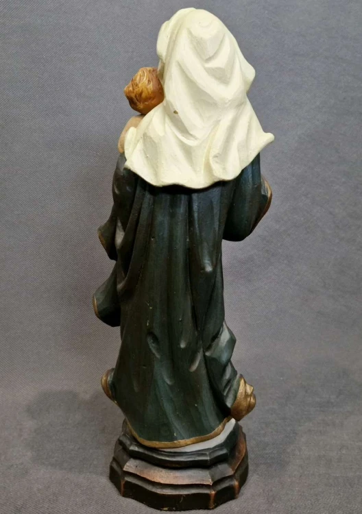 Madonna z dzieciątkiem duża figurka - Odlew z formy