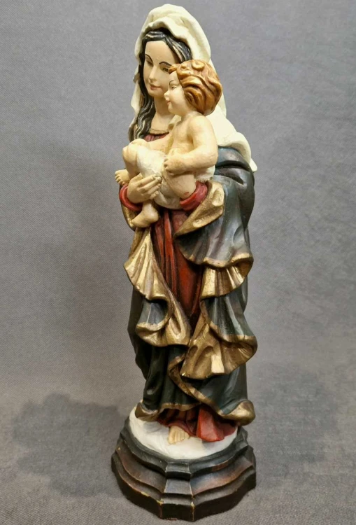 Madonna z dzieciątkiem duża figurka - Odlew z formy