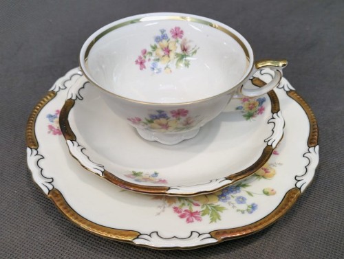 Porcelanowy zestaw śniadaniowy - Rudolf Wächter