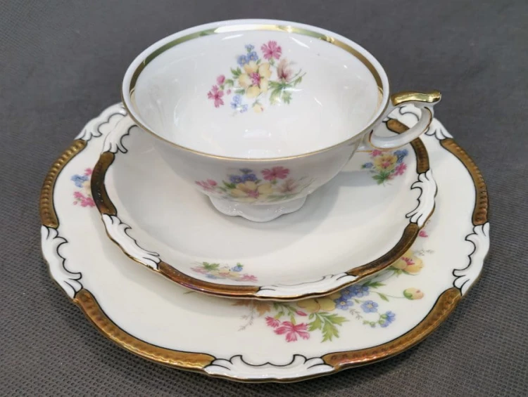 Porcelanowy zestaw śniadaniowy - Rudolf Wächter