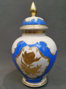 Wazon z przykrywą ręcznie malowany ⭐ malarnia Roloff