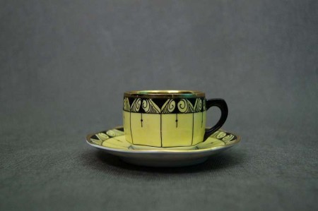 Eduard Eichler Weimar złoto żółta piękność espresso
