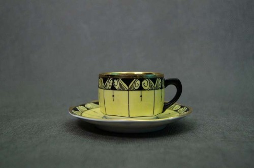 Eduard Eichler Weimar złoto żółta piękność espresso