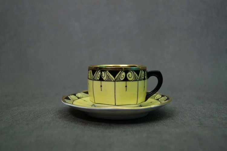 Eduard Eichler Weimar złoto żółta piękność espresso