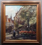 Hans Jörg Becker ⭐ miejska fontanna pełna kwiatów