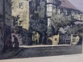 Rothenburg ob der Tauber - kolorowa grafika - Rudolf Veit