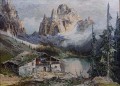 Munnich Heinz - Górski widok z chatą