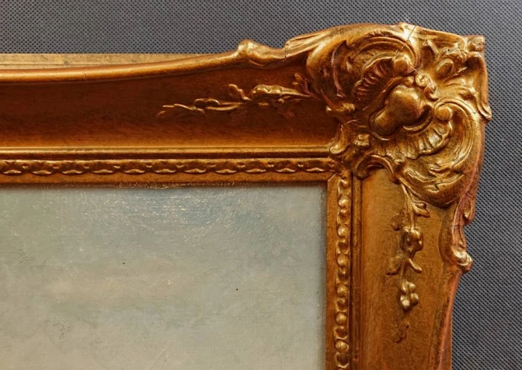 Widok na pasmo górskie Karwendel - Friedrich Karl Thauer