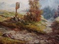 Widok na pasmo górskie Karwendel - Friedrich Karl Thauer