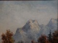 Widok na pasmo górskie Karwendel - Friedrich Karl Thauer