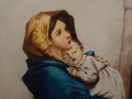 Matka Boska Cygańska - obraz olejny sakralny - Roberto Ferruzzi