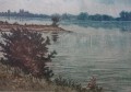 Fritz Hartmann - Widok na miasteczko Kaiserswerth