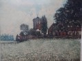 Widok na miejską panoramę - Fritz Hartmann