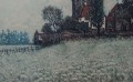 Widok na miejską panoramę - Fritz Hartmann