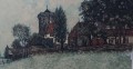 Widok na miejską panoramę - Fritz Hartmann