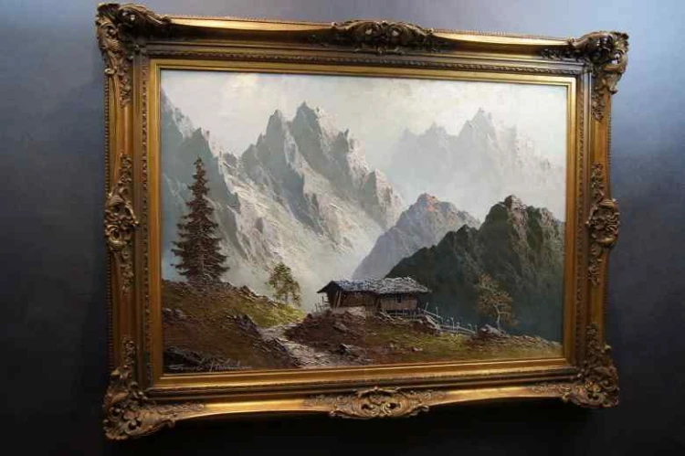 GUSTAW WEISS GUWE PEJZAŻ TYROL
