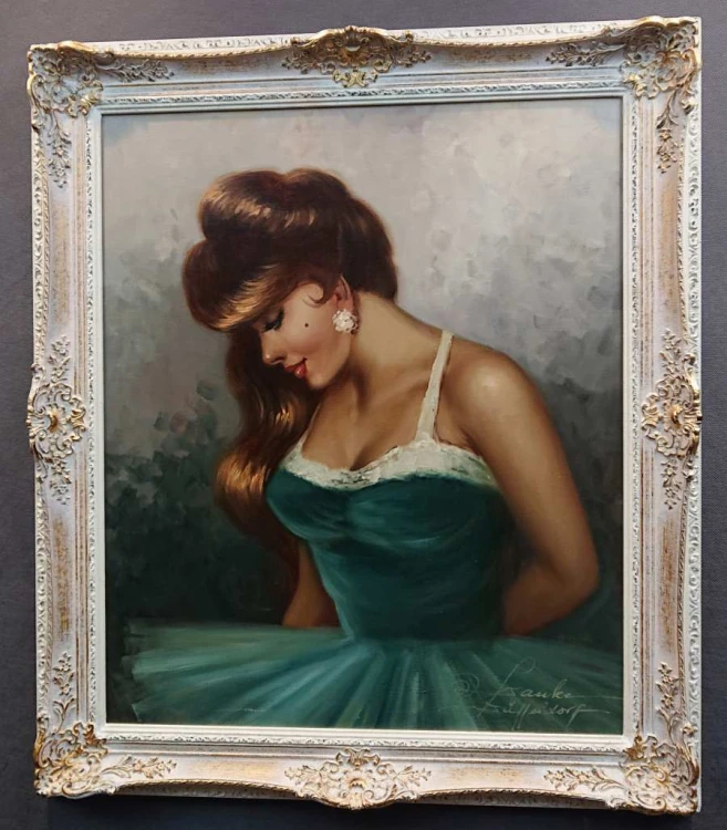 Baletnica obraz olejny